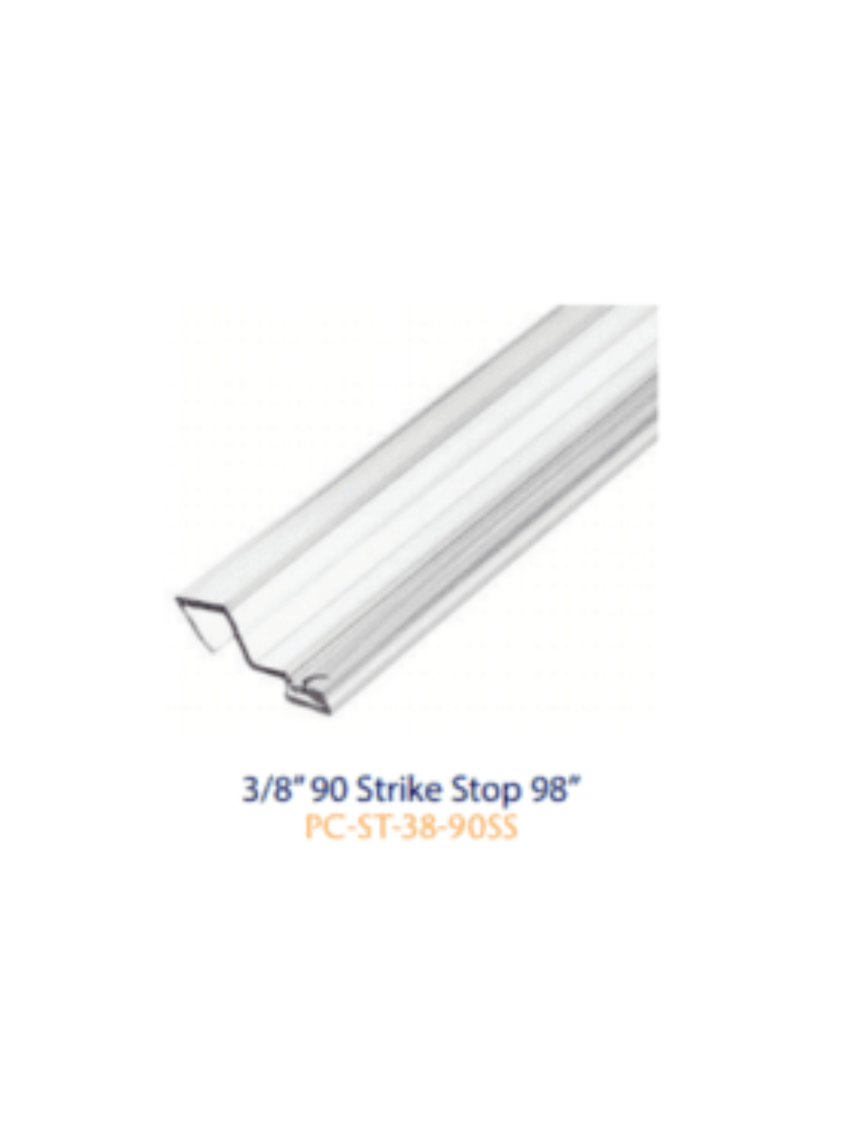 3/8" 90 Degree Strike Stop