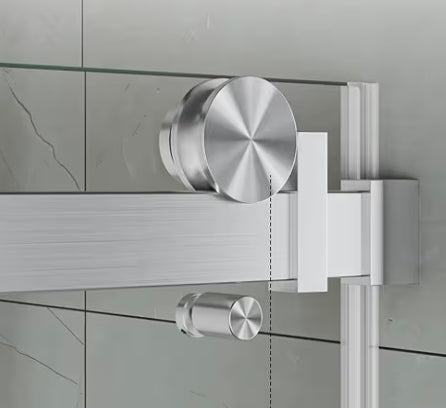 5/16" Frameless Single Sliding Shower Door - Square (WSD 5600)