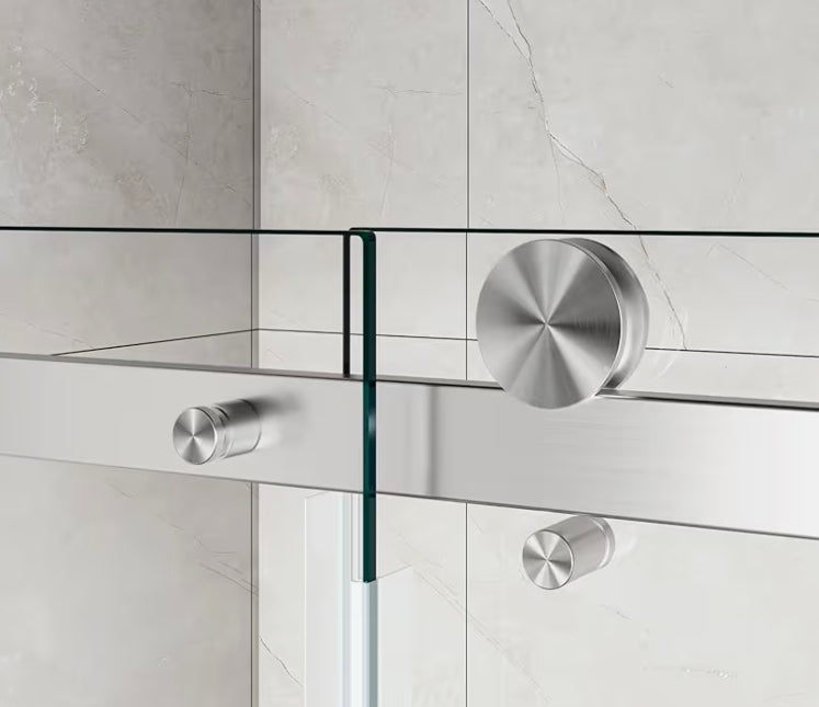 5/16" Frameless Single Sliding Shower Door - Square (WSD 5600)