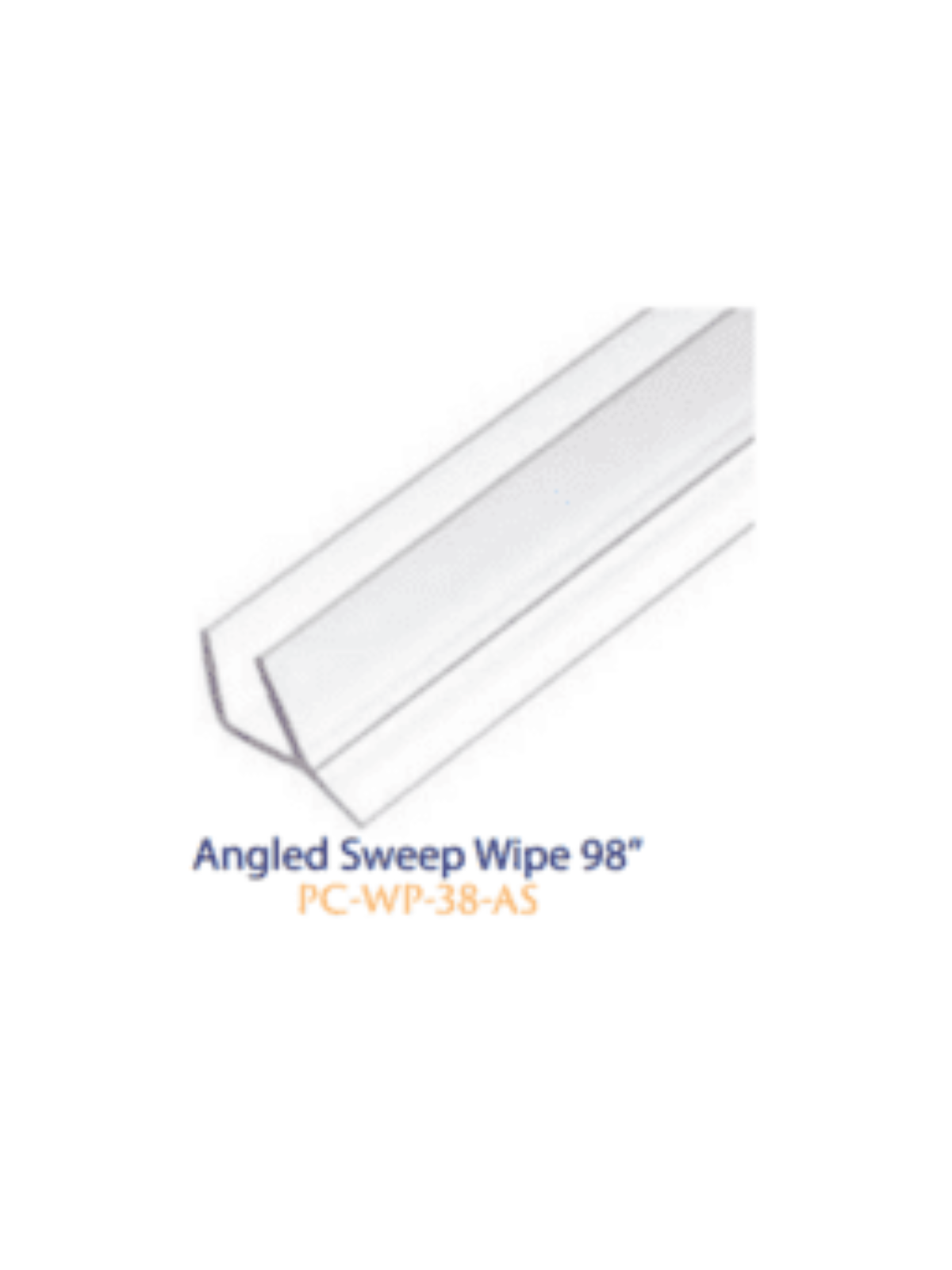 3/8" Angled Sweep Wipe