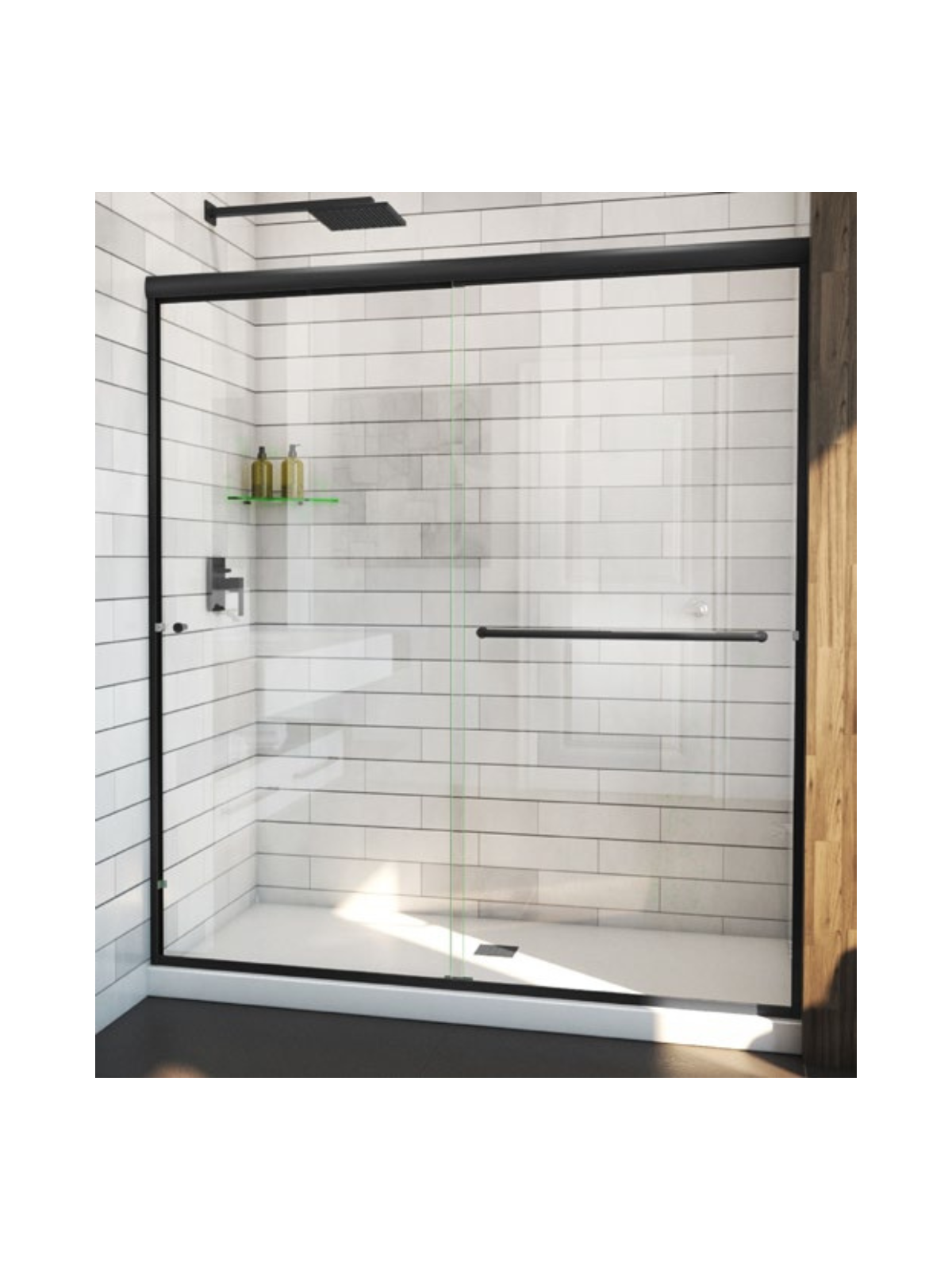 1/4" Semi-Frameless Sliding Door (Arizona Shower Door)