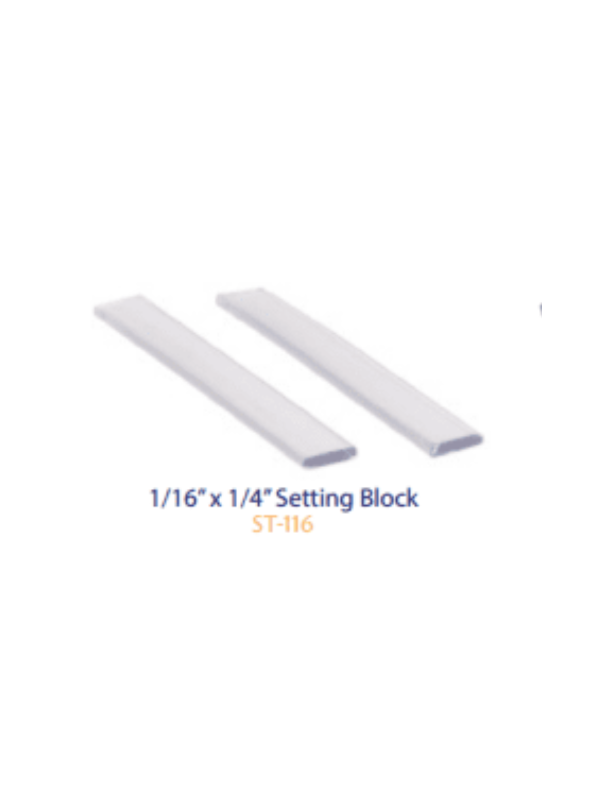 Glass Setting Blocks