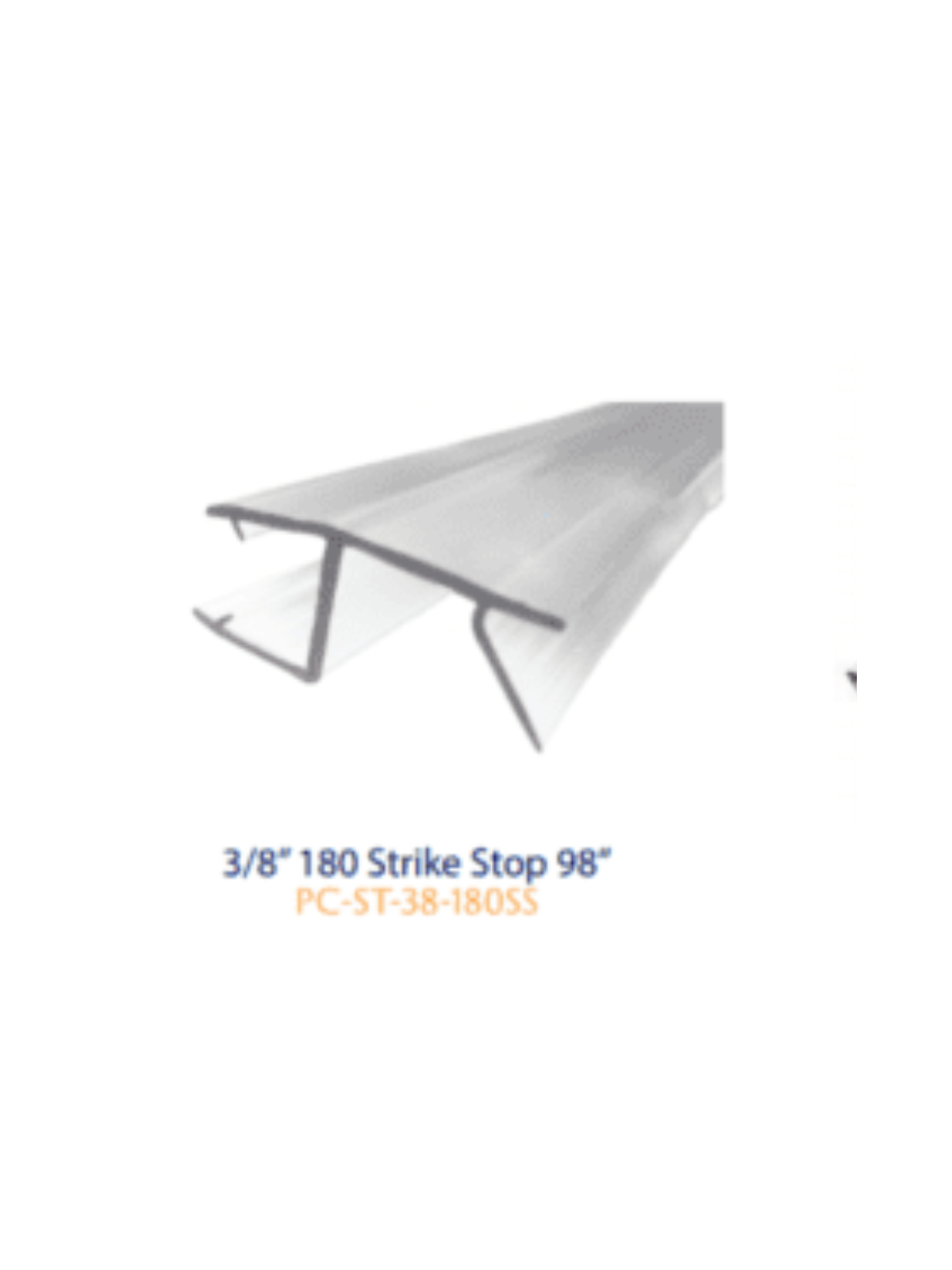 3/8" 180 Degree Strike Stop