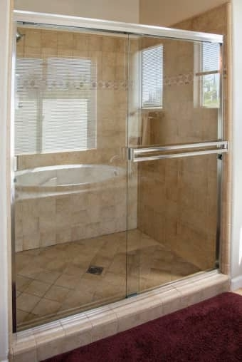 3/16" Semi-Frameless Sliding Shower Door