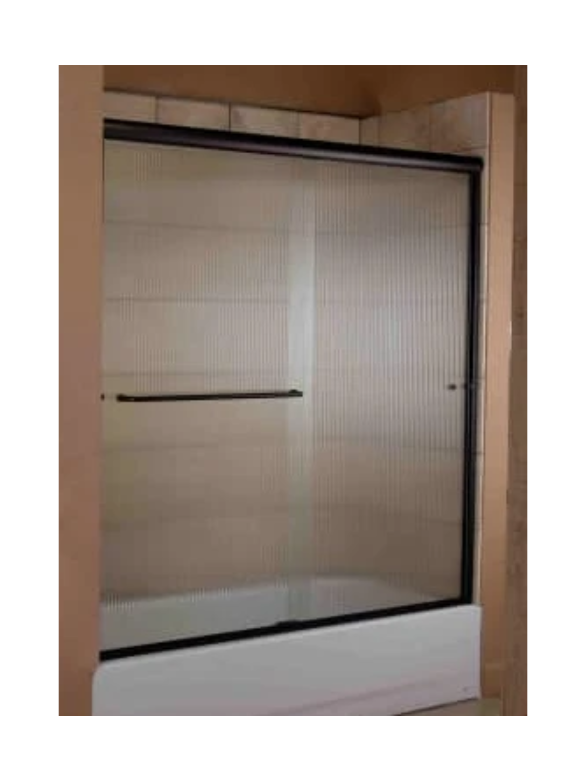 1/4" Semi-Frameless Sliding Shower Door (WBS)