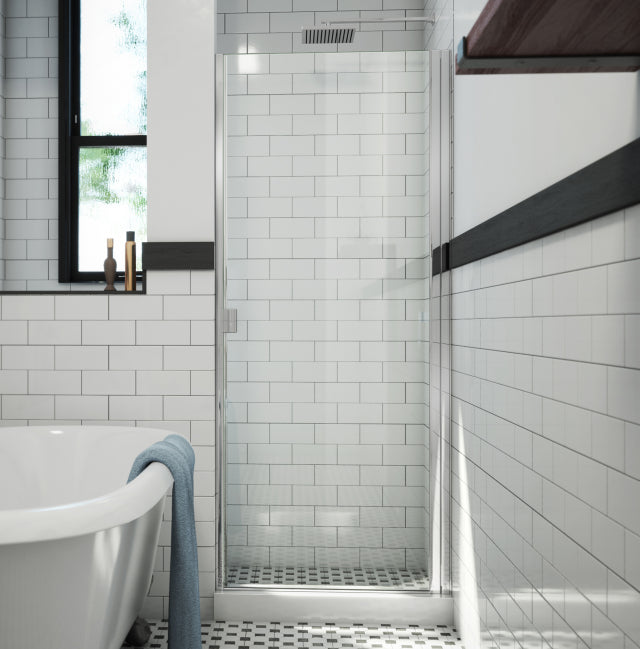 3/16" Semi-Frameless Swing Shower Door