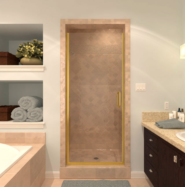 1/4" Semi-Frameless Shower Door